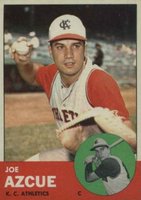 1963 Topps #501 Joe Azcue Baseball Card