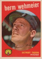 1959 Topps #421 Herm Wehmeier Baseball Card