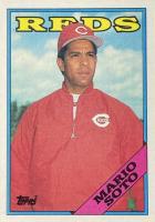 1988 Topps #666 Mario Soto Baseball Card