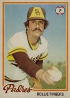 1978 Topps #140 Rollie Fingers Baseball Card