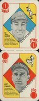1951 Topps Red Backs #38/45 Snider/Seminick Panel Baseball Card