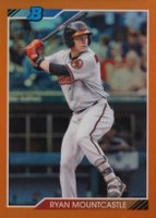 2020 Bowman Heritage Chrome Prospects #KH KE'Bryan Hayes Orange Refractor Baseball Card