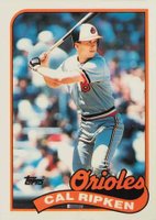 1989 Topps Tiffany #250 Cal Ripken Jr. Baseball Card