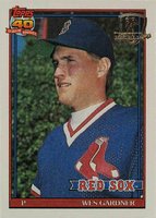 1991 Topps Desert Shield #629 Wes Gardner Baseball Card