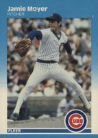 1987 Fleer Glossy #570 Jamie Moyer Baseball Card