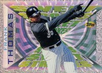 1997 Topps Sweet Strokes #SS14 Frank Thomas Baseball Card