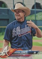 2018 Topps Update #US31 Chipper Jones Baseball Card