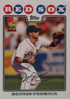 2008 Topps #229 Dustin Pedroia Baseball Card
