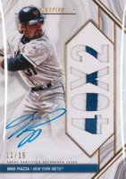 2022 Topps Luminaries Home Run Kings Autograph Patches #HRKAPMP Mike Piazza Baseball Card