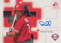 1999 SP Signature Autographs #PB Pat Burrell Baseball Card