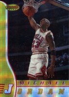 1996 Bowman's Best #80 Michael Jordan Atomic Refractor Basketball Card