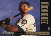 1994 Collector's Choice #647 Alex Rodriguez Gold Signature Baseball Card