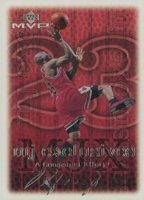 1999 Upper Deck MVP #197 Michael Jordan Silver Script Basketball Card