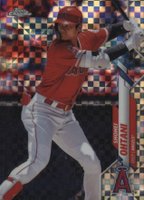 2020 Topps Chrome #21 Shohei Ohtani X-Fractor Baseball Card
