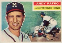 1956 Topps #312 Andy Pafko Baseball Card