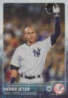 2015 Topps #1 Derek Jeter Tipping Cap Baseball Card