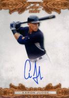 2015 Leaf Ultimate Draft Autograph #BAAJ1 Aaron Judge Baseball Card