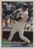 1994 Topps #2 Bernie Williams Baseball Card