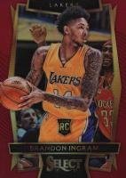 2016 Panini Select #91 Brandon Ingram Maroon Prizm Basketball Card