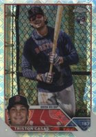 2023 Topps Chrome Logofractor Edition #174 Triston Casas Baseball Card