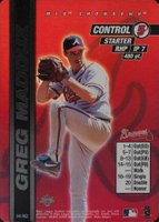 2000 MLB Showdown #41 Greg Maddux 1st Edition Baseball Card