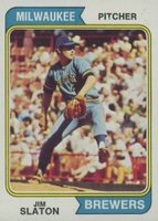 1974 Topps #371 Jim Slanton Baseball Card