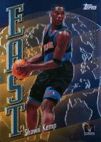 1998 Topps East-West #EW13 Kemp/Baker Basketball Card