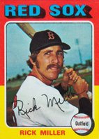 1975 Topps Mini #103 Rick Miller Baseball Card