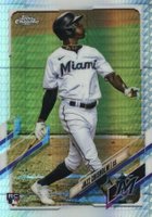2021 Topps Chrome #144 Jazz Chisholm Prism Refractor Baseball Card