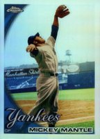 2010 Topps Chrome #7 Mickey Mantle Refractor Baseball Card