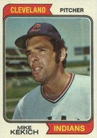 1974 Topps #199 Mike Kekich Baseball Card