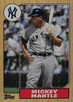2012 Topps 1987 Topps Minis #TM-96 Mickey Mantle Baseball Card