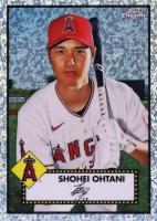 2021 Topps Chrome Platinum Anniversary #192 Shohei Ohtani 70th Anniversary Platinum Mini Diamond Refractor Baseball Card