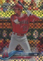 2018 Topps Chrome Update #HMT32 Shohei Ohtani X-Fractor Baseball Card
