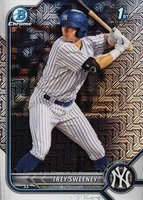 2022 Bowman Mega Box Chrome #137 Trey Sweeney Baseball Card
