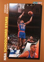 1992 Fleer #261 Dennis Rodman Basketball Card