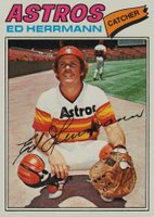 1977 Topps #143 Ed Herrmann Baseball Card