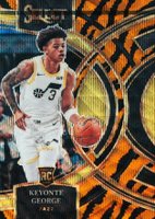 2023 Panini Select #109 Keyonte George Tiger Prizm Basketball Card