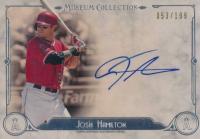 2014 Topps Museum Collection Archival Autographs #AA-JH Josh Hamilton Baseball Card