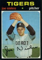 1971 Topps #695 Joe Niekro Baseball Card