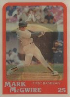 1987 Sportflics Rookies #13 Mark McGwire Baseball Card
