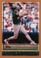 1998 Topps #110 Jose Canseco Baseball Card
