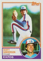 1983 Topps #717 Scott Sanderson Baseball Card