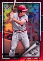 2022 Topps Transcendent Collection Transcendent Chrome #TTC49 Johnny Bench Baseball Card