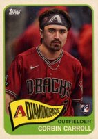 2023 Topps Archives #180 Corbin Carroll Variation Baseball Card