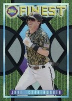 2022 Topps Finest Flashbacks #95 Jake Cronenworth Black Refractor Baseball Card