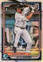 2024 Bowman Draft #BDC86 Bryce Rainer Chrome-Refractor Baseball Card
