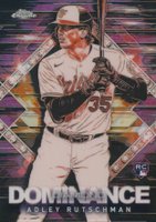 2023 Topps Chrome Update Diamond Dominance #DD3 Adley Rutschman Baseball Card