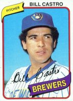 1980 Topps #303 Bill Castro Baseball Card