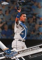 2017 Topps Chrome #162 Salvador Perez Baseball Card